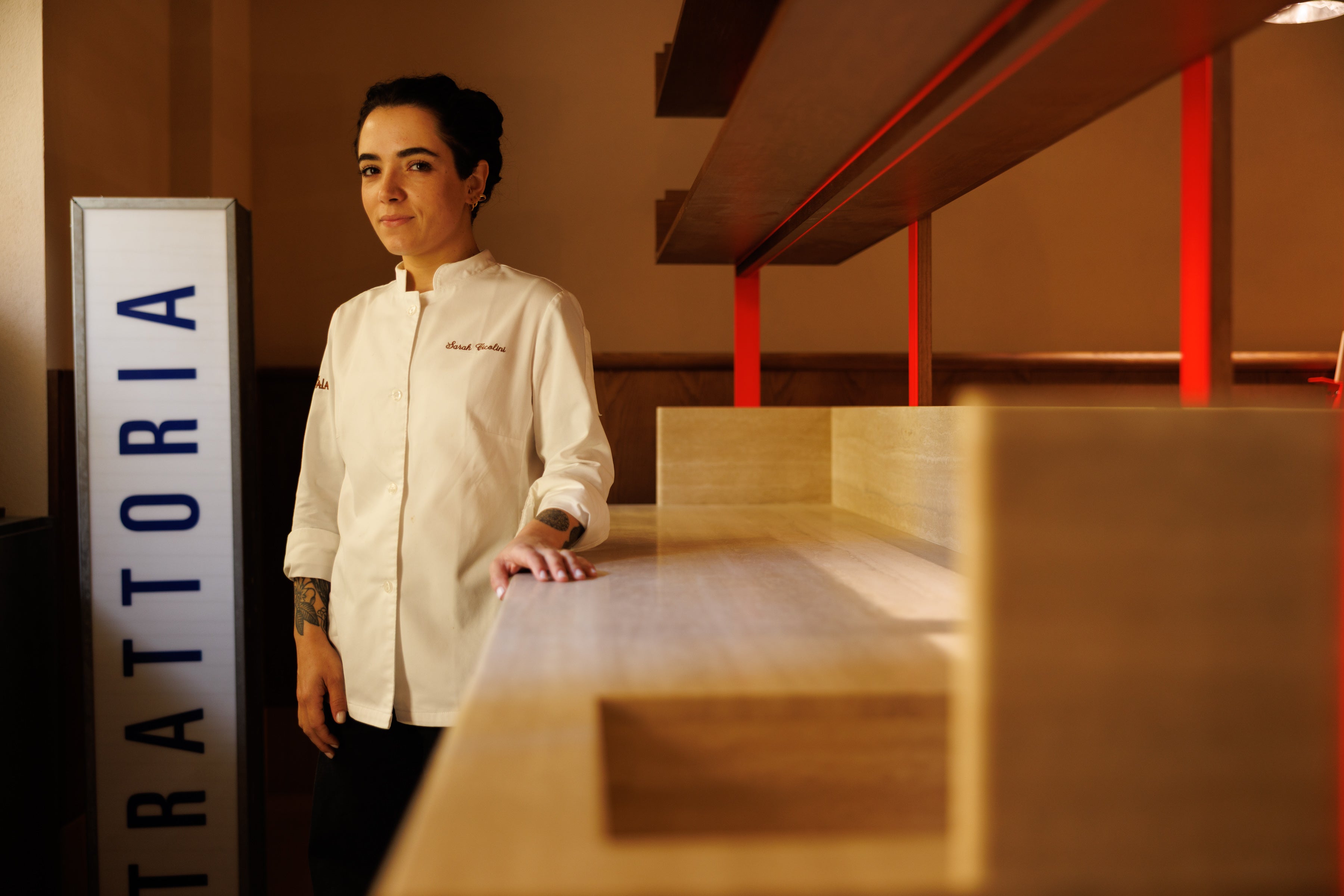 Sarah Cicolini chef Santo Palato