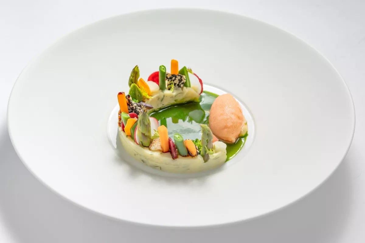 Verdure cotte e crude: il piatto dell'equilibrio di Claudio Mengoni