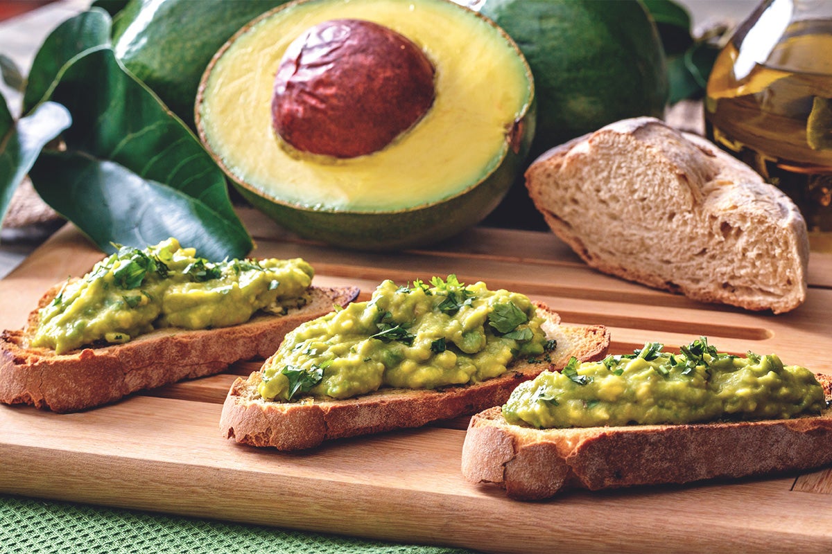 Bruschette di guacamole