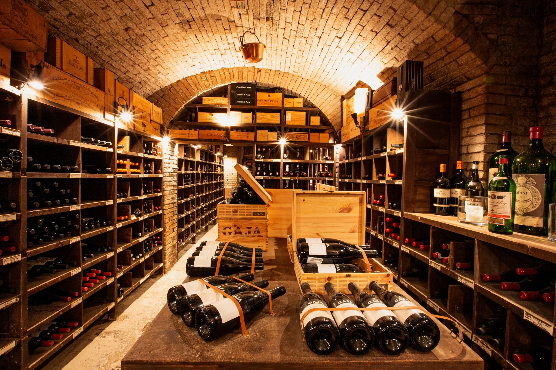 La cantina del San Domenico di Imola