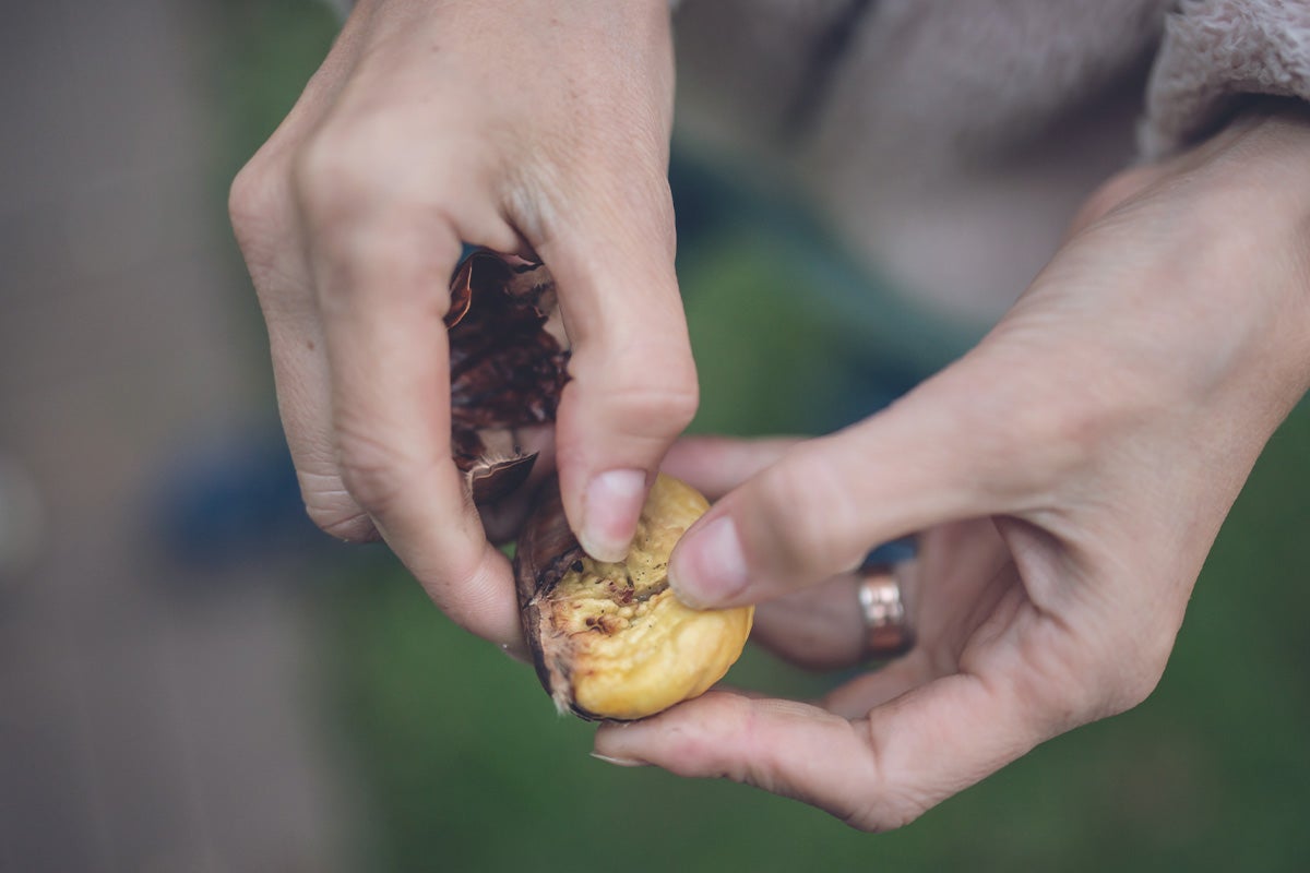 Come sbucciare le castagne bollite