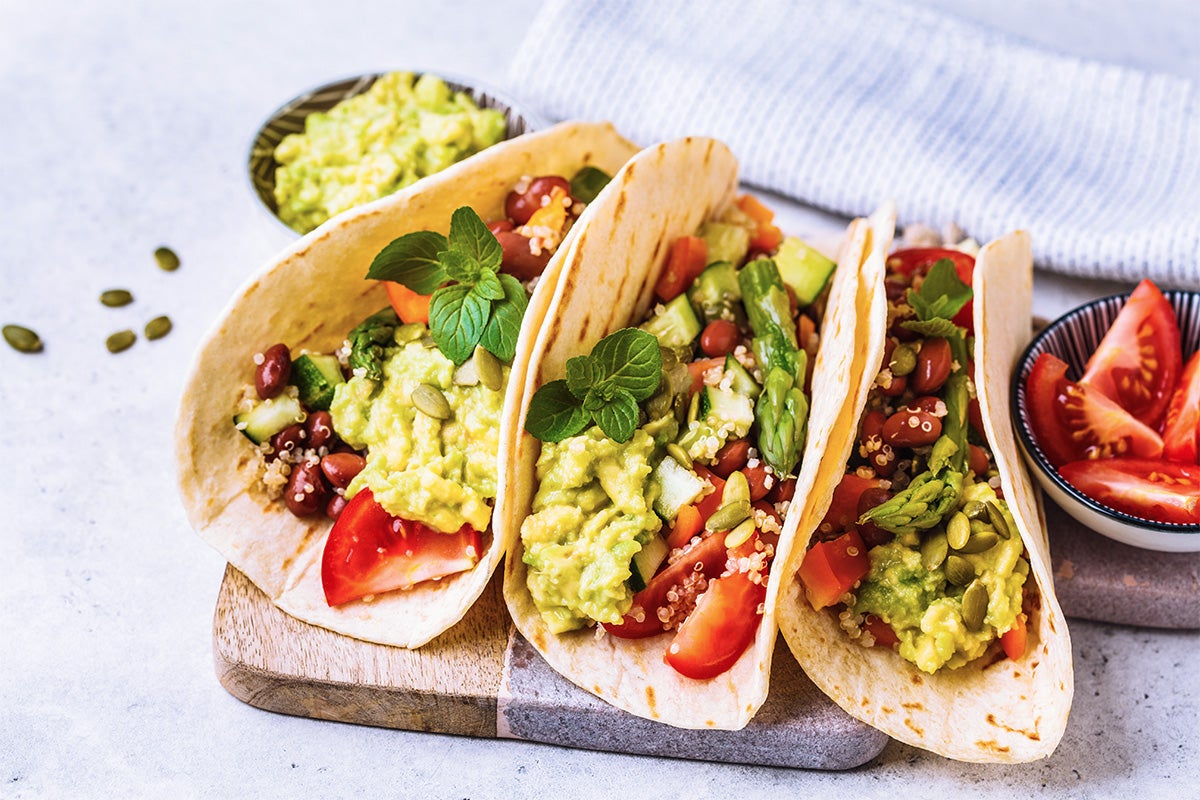 Guacamole e tacos