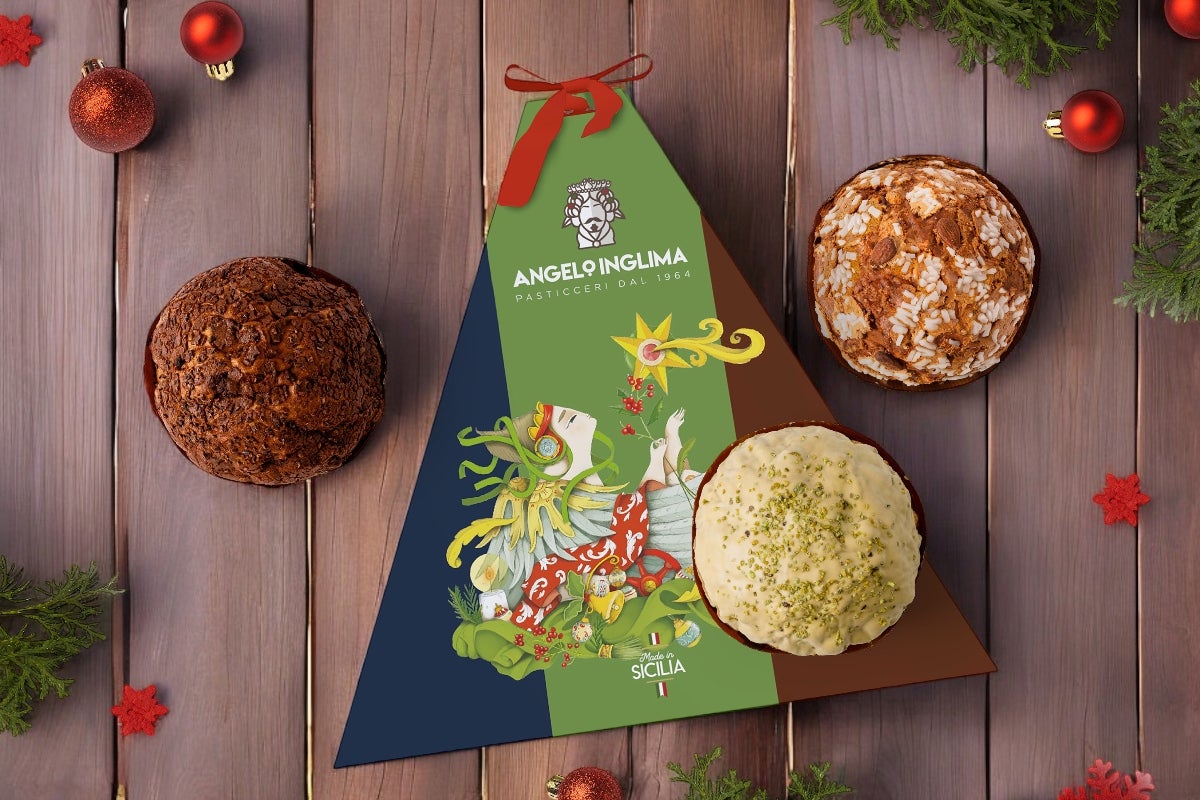 Il tris di panettoni di Angelo Inglima