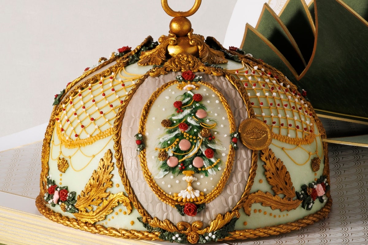 Il panettone decorato di Marchesi 1824 