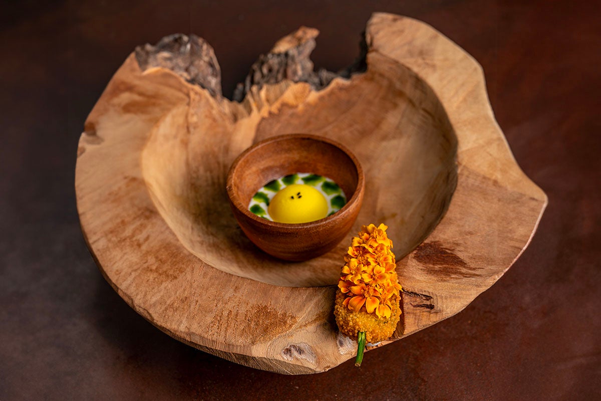 Pepe sottaceto, gelato al curry al latticello (Deserto del Thar)