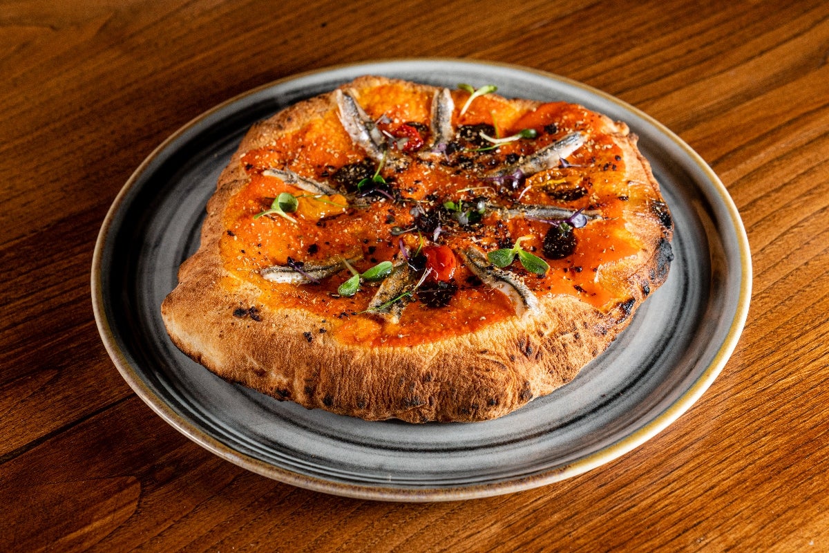 Pizza &quot;Marinara a due cotture&quot;