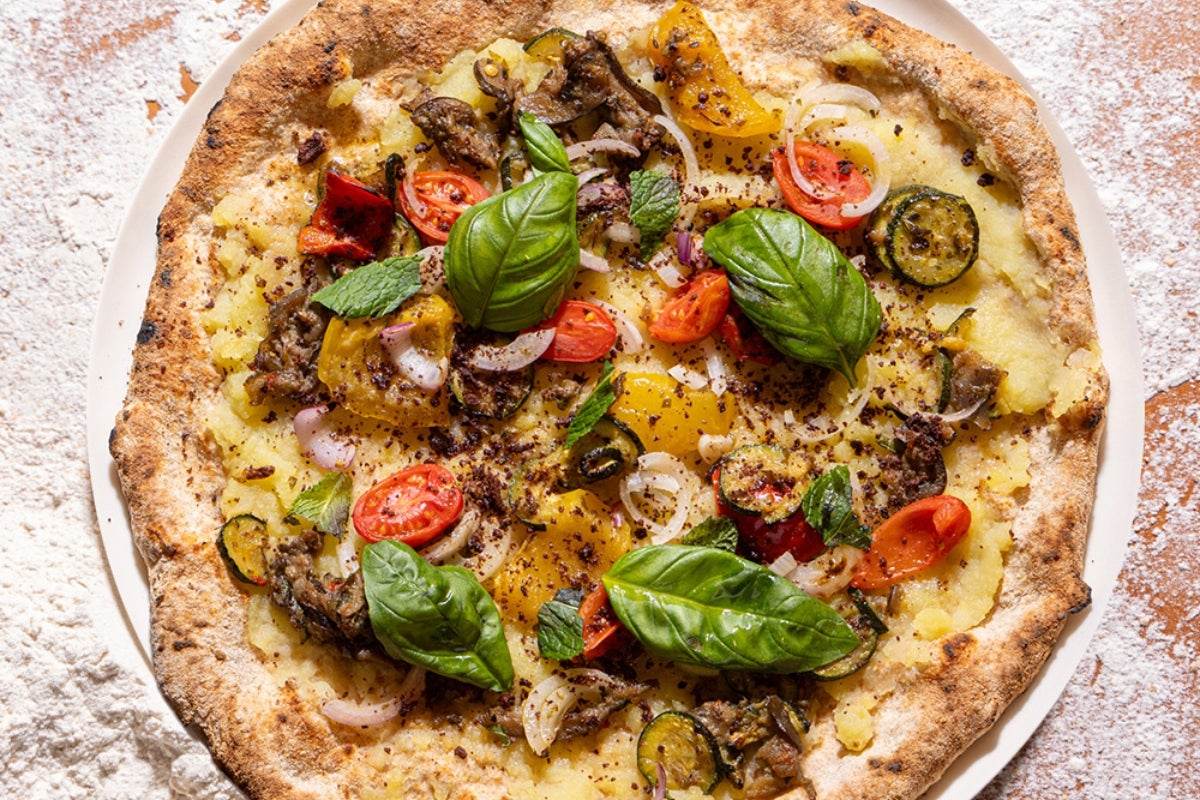 Pizza Ciambotta (vegana)