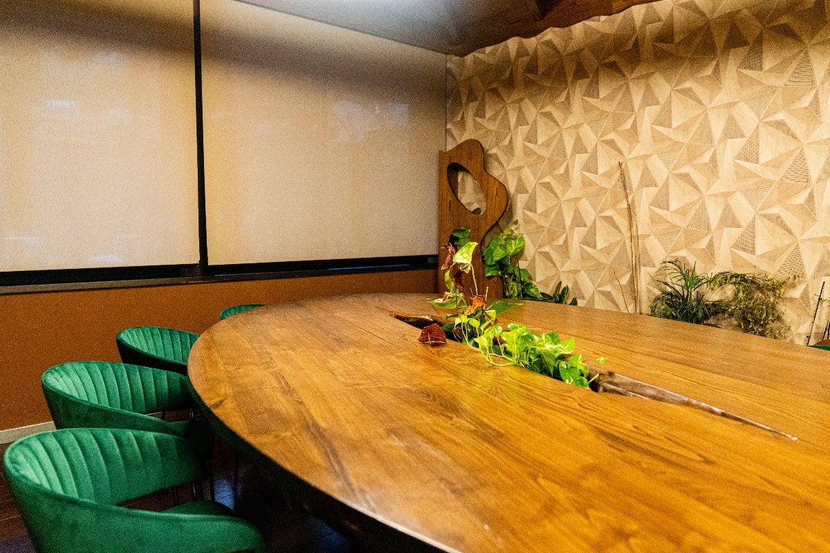 La saletta per le degustazioni