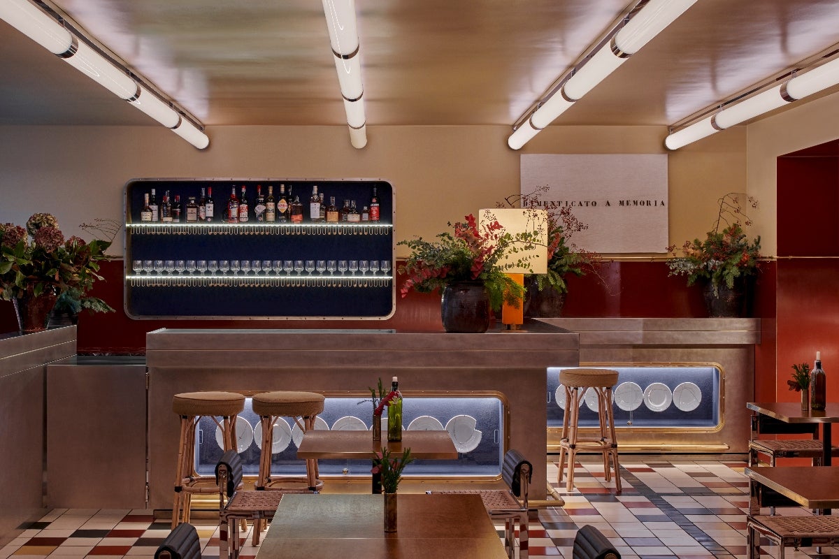 Trattoria del Ciumbia: la location