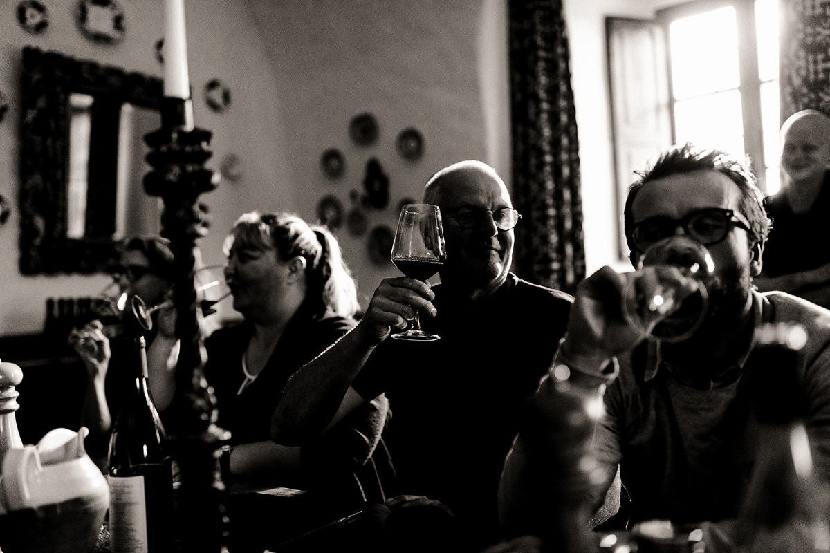 Degustazione al Castello di Potentino con Terroir. Foto Ash Naylor