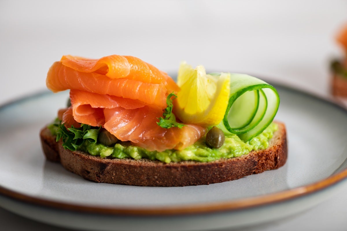 Salmone affumicato e avocado
