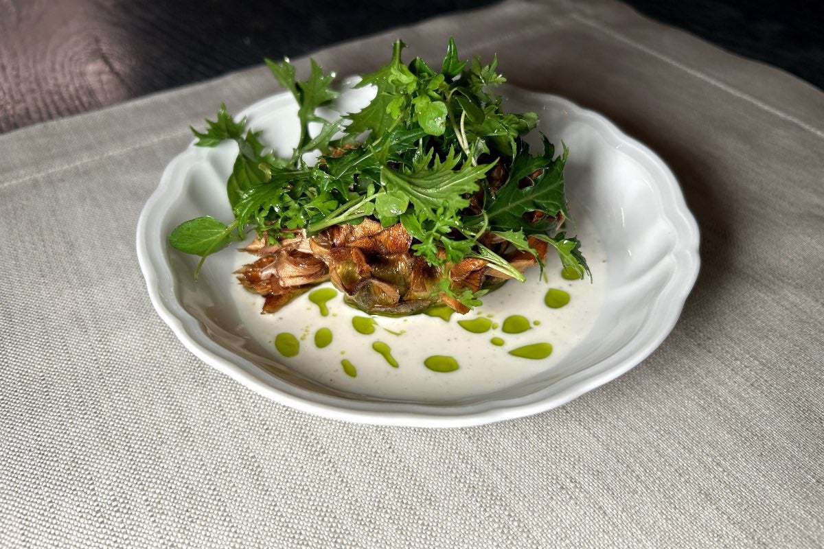 Carciofo di Montelupone alla giudia