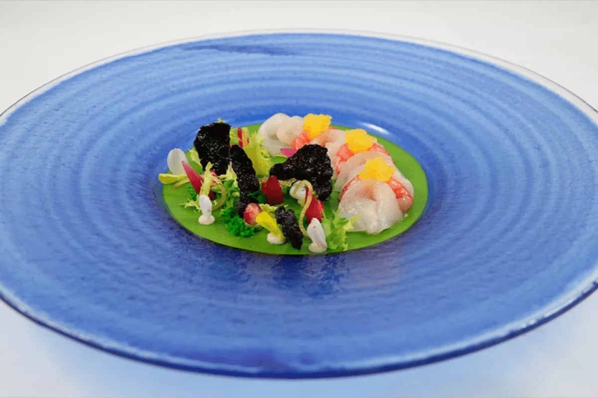 carpaccio di spigola - Fine Dining Lovers