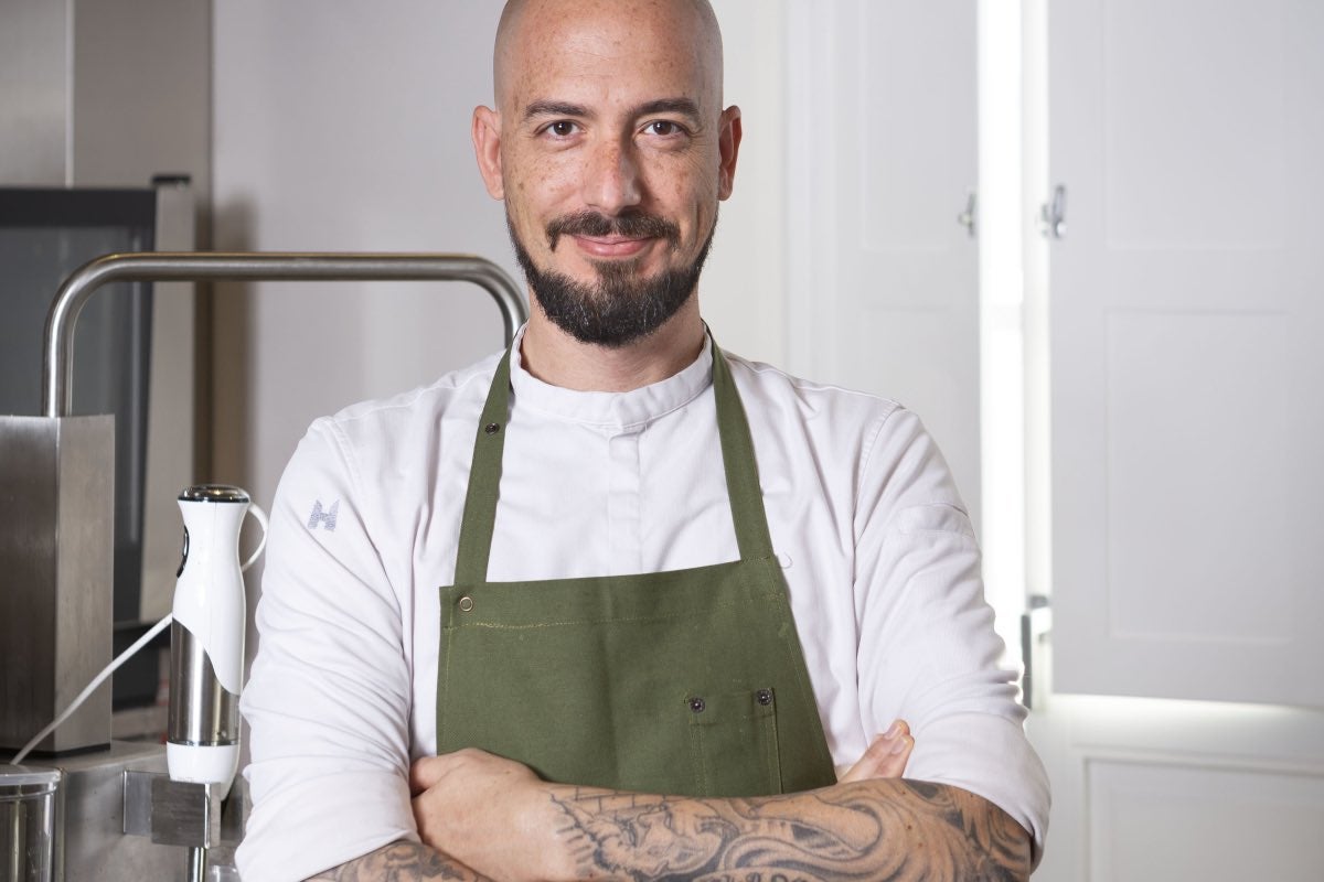 Lo chef Filippo Monaco