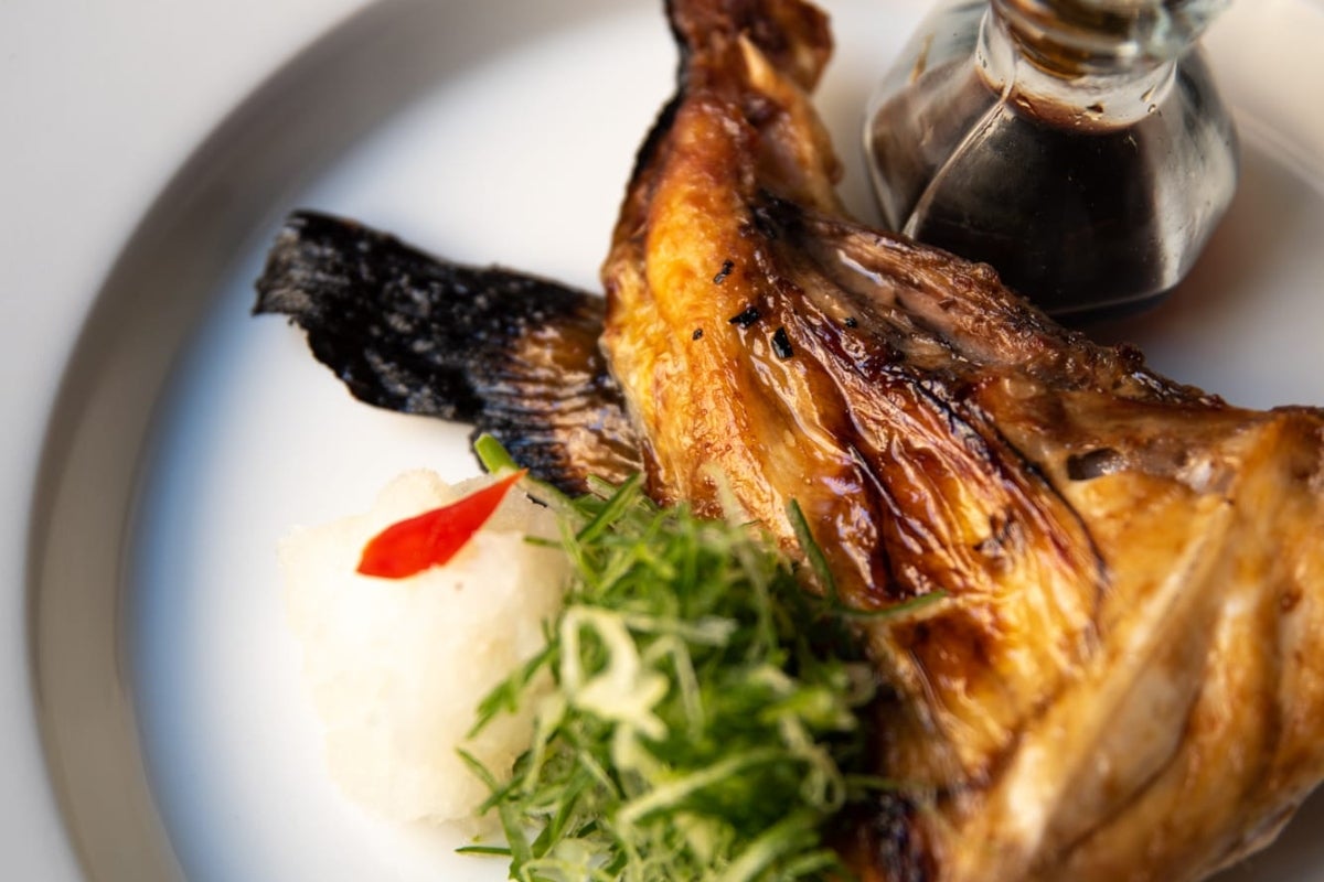 Guanciale di ricciola: uno dei piatti che Wicky proporrà nella trattoria