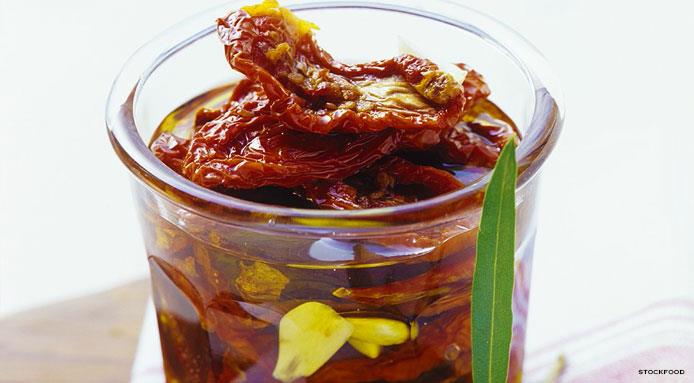 pomodori secchi sott'olio