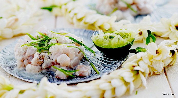 Tartare di merluzzo carbonaro e lime