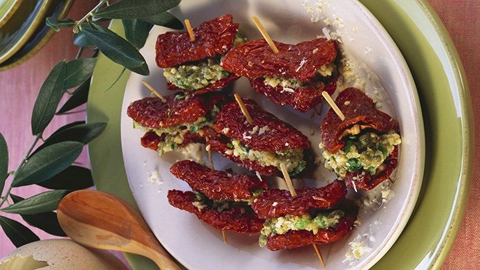 pomodorini secchi ripieni