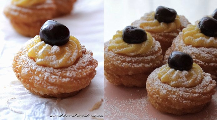 zeppole-al-bergamotto