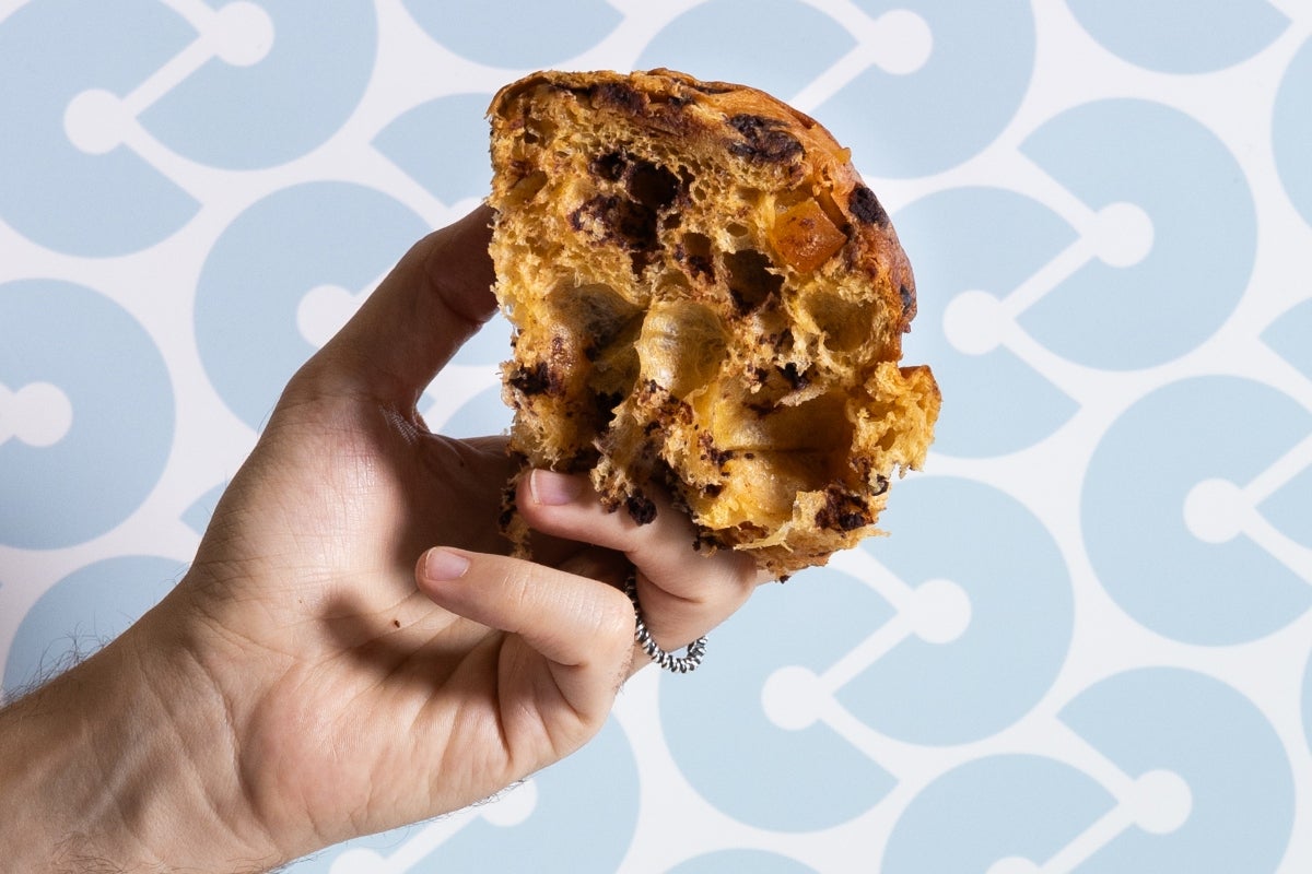 Il panettone della Cremeria Capolinea