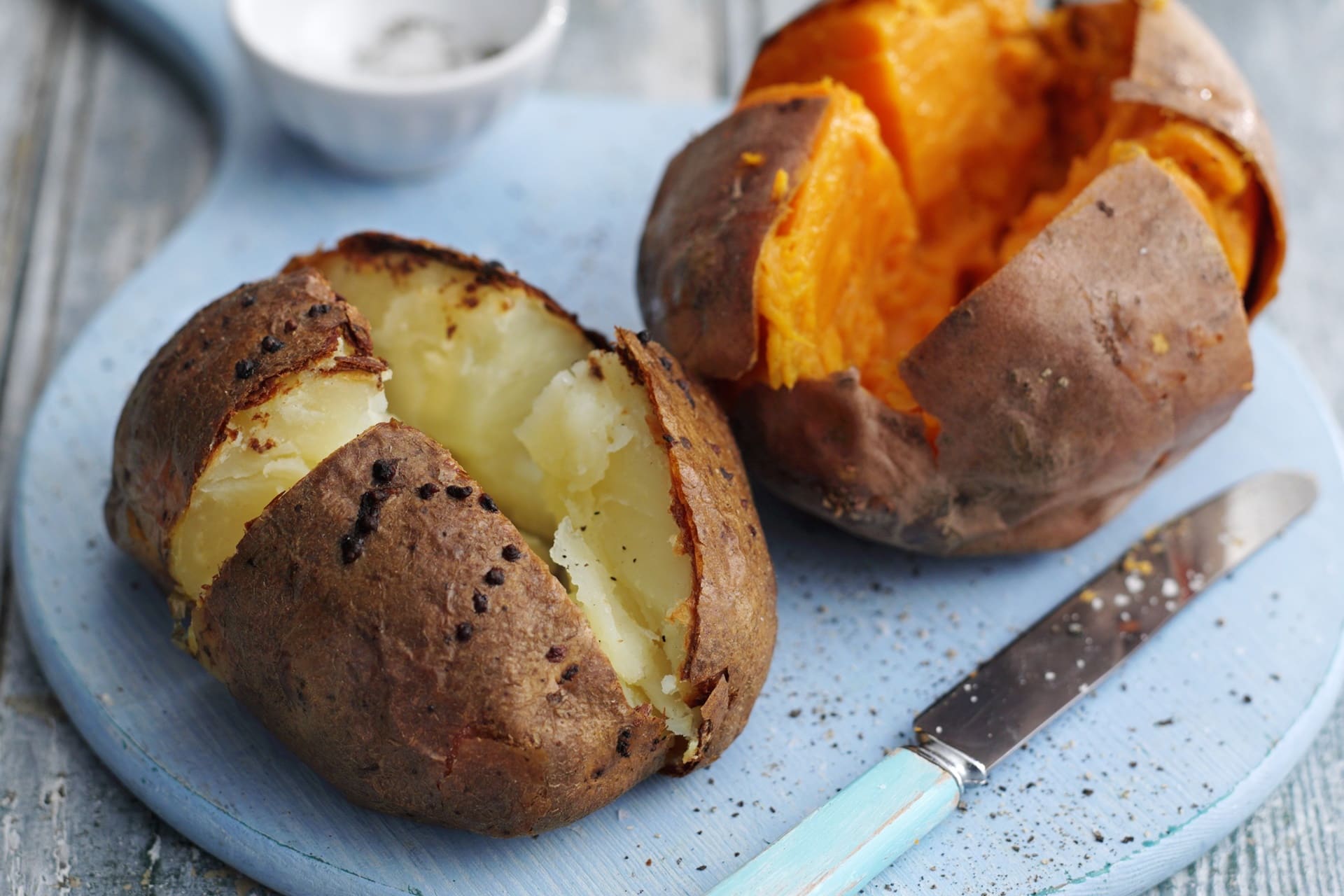 patata gialla e patata rossa