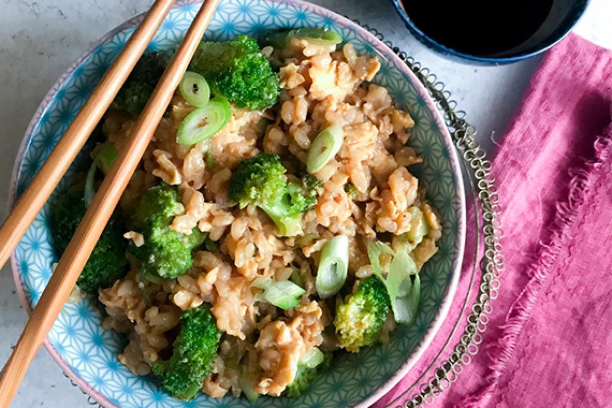 Riso fritto ai broccoli 