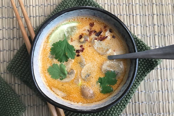 Tom Kha Soup, la ricetta della zuppa Thai