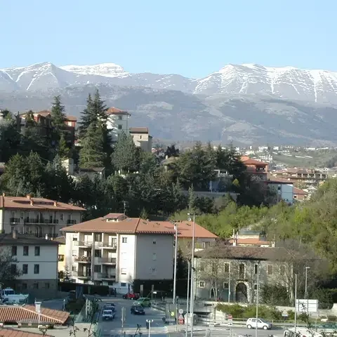 l'Aquila panorama sul Gran Sasso