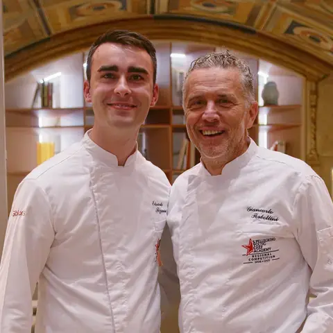 Giancarlo Perbellini con Edoardo Tizzanini