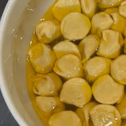 Anolini in brodo di cappone - Ristorante Cocchi