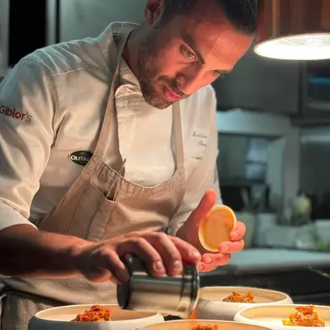 Mattia Borroni è lo chef del ristorante Alexander di Ravenna