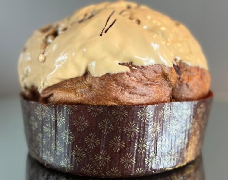 panettone mango e caramello salato - Le Lumie