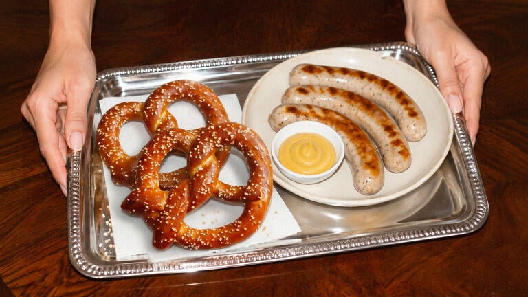 bretzel wurstel ricetta germania