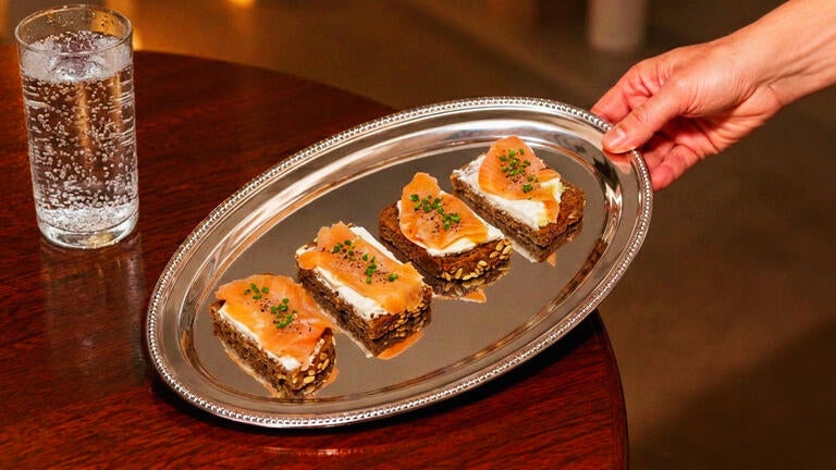 Tartine salmone norvegia