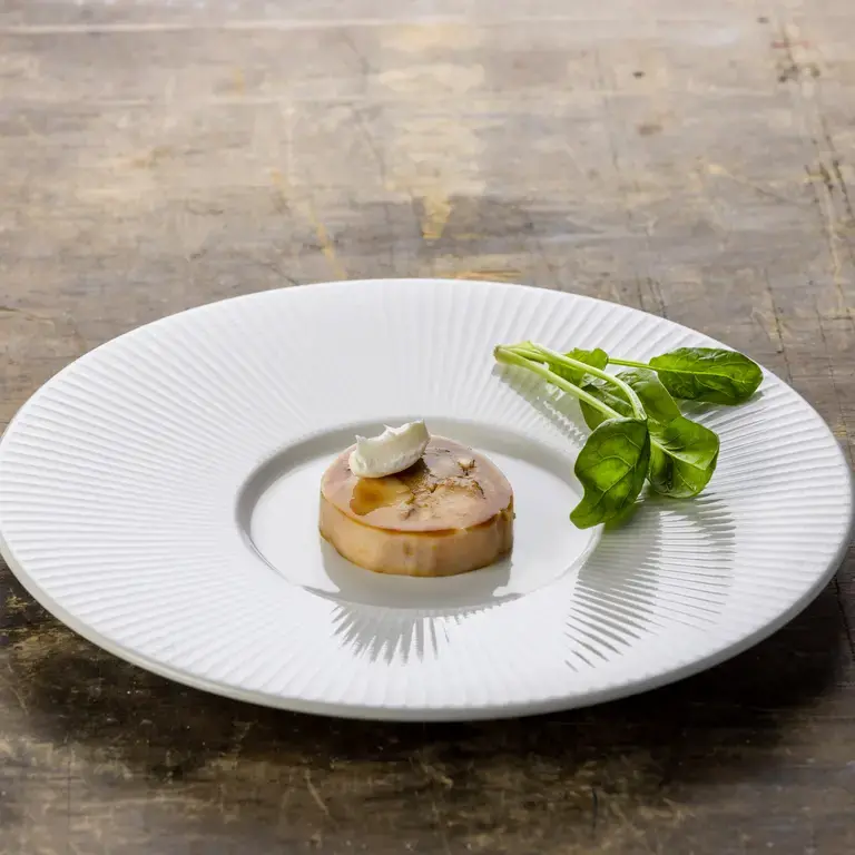 Cracco in galleria_Coniglio farcito al mascarpone, mele e spinacino