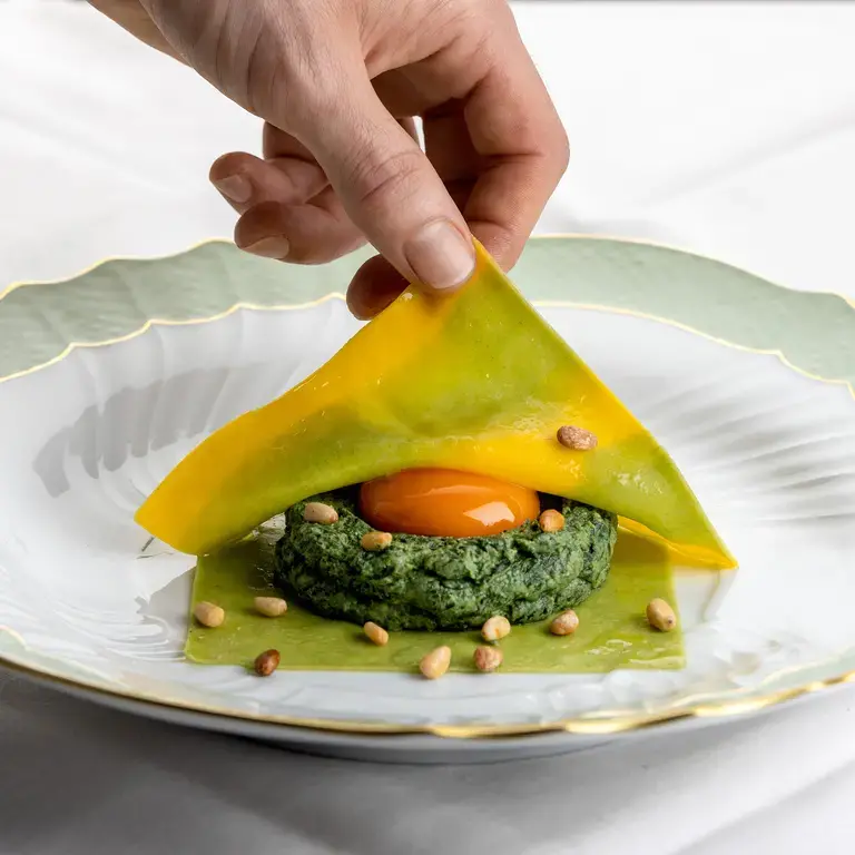 Cracco in galleria_Raviolo