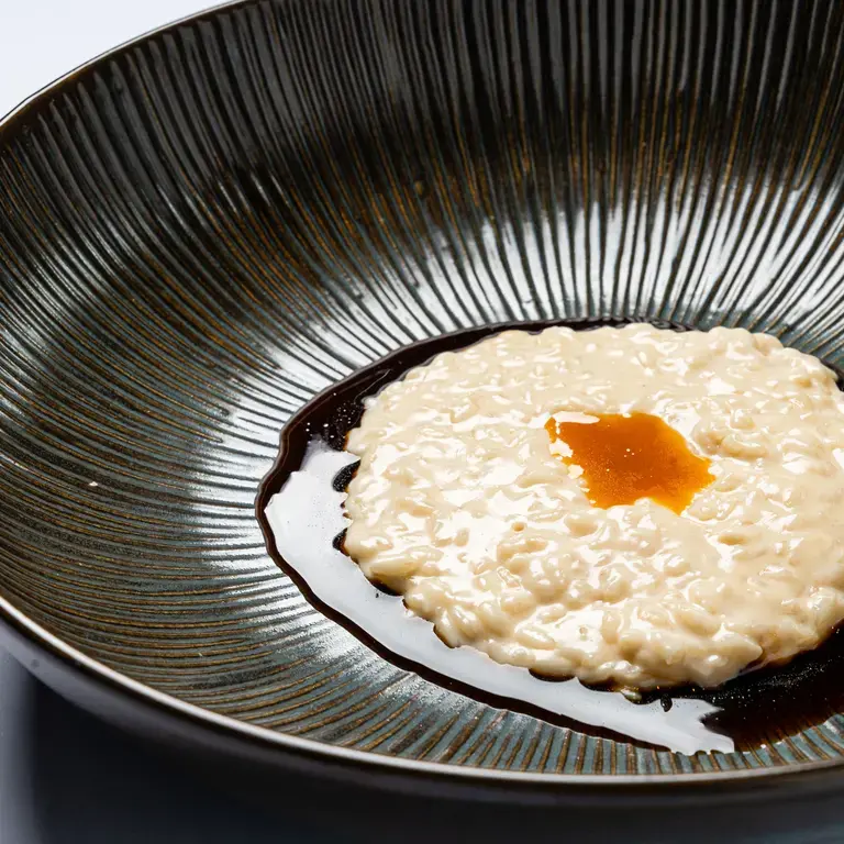 Il Desco_Risotto al latte, piccione e clementine