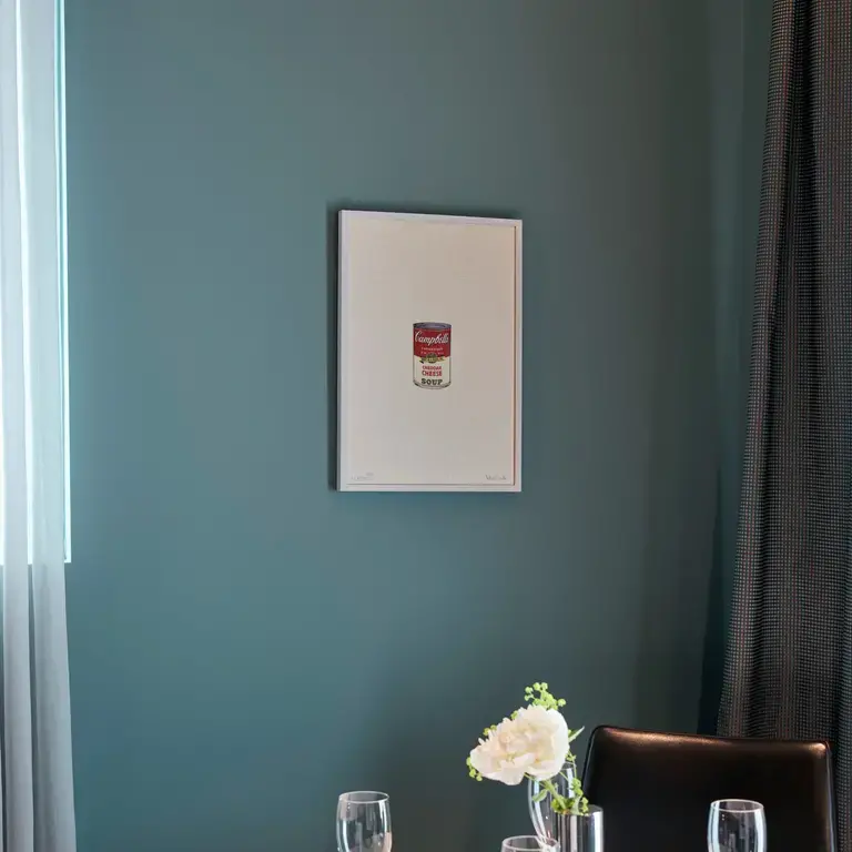 Osteria Francescana_Tavolo con quadro Warhol