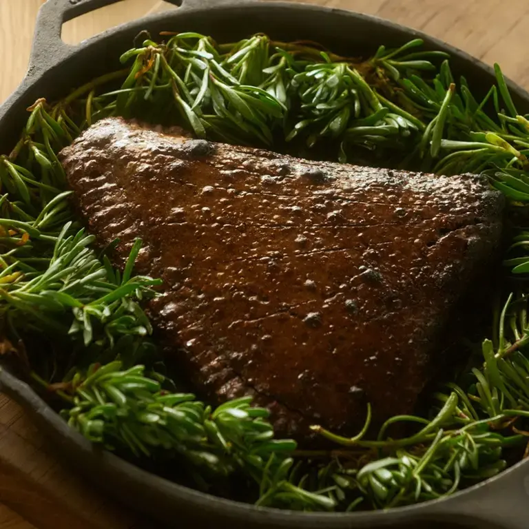 Da Lucio Razza in crosta di pepe