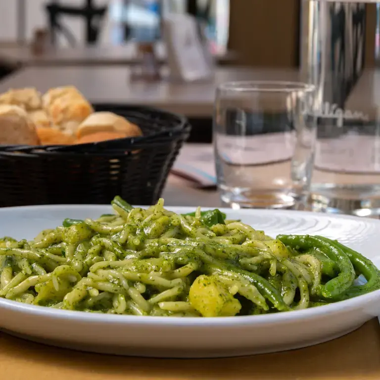 Trofie al pesto Casa Grondona