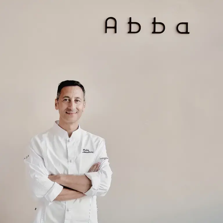 Lo chef Fabio Abbattista