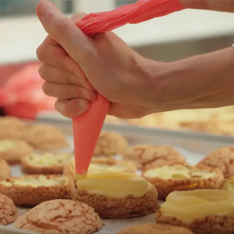 Preparazione del dolce