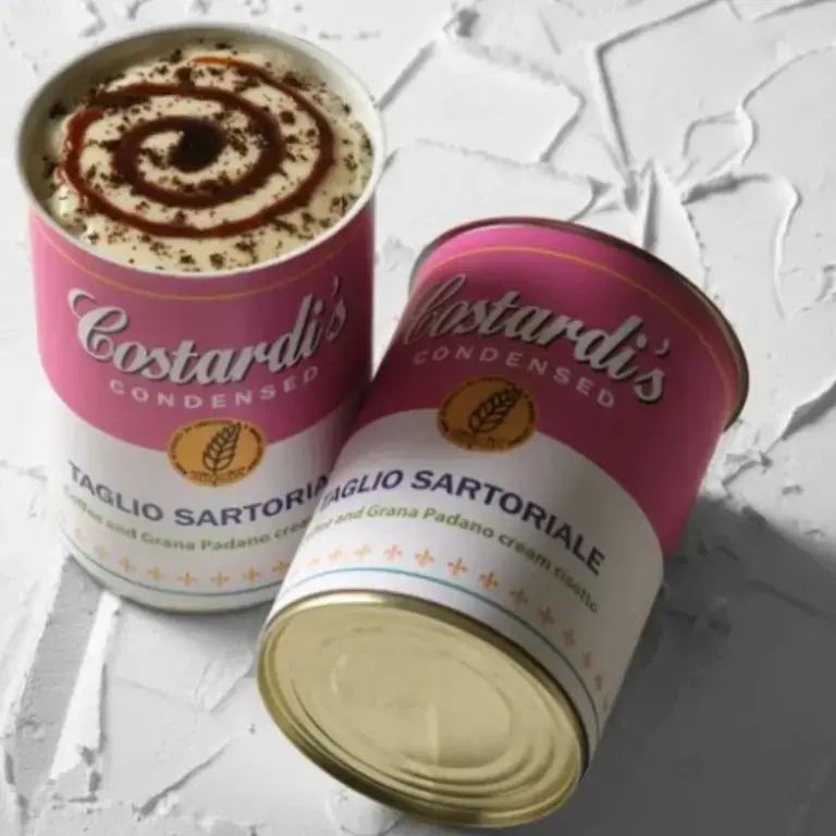 Taglio Sartoriale, il risotto in lattina dei Costardi Bros