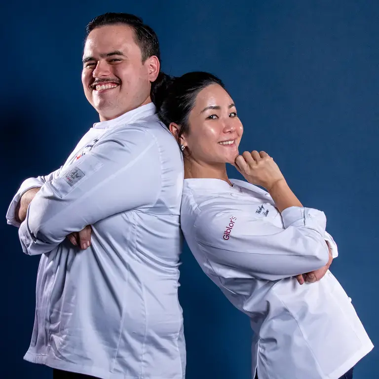 Ardy Ferguson e la mentor Vicky Lau