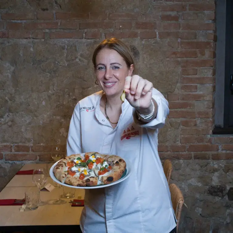 La pizzaiola Roberta Esposito da Marita