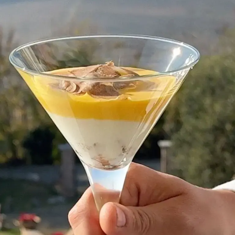 Gelato alla crema e zabaione con tartufo - Pico Bistrot