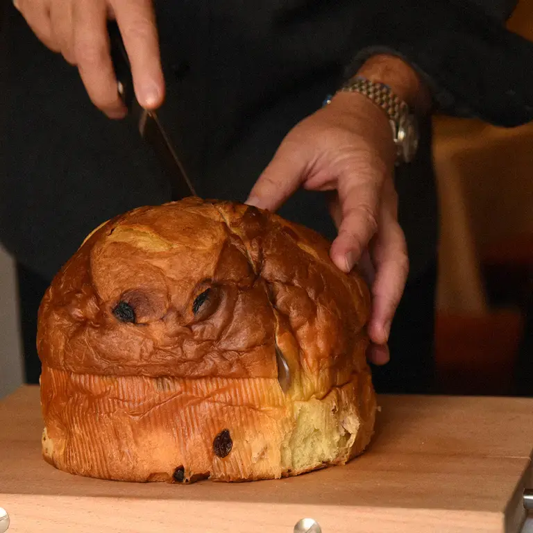 Panettone Cracco - taglio