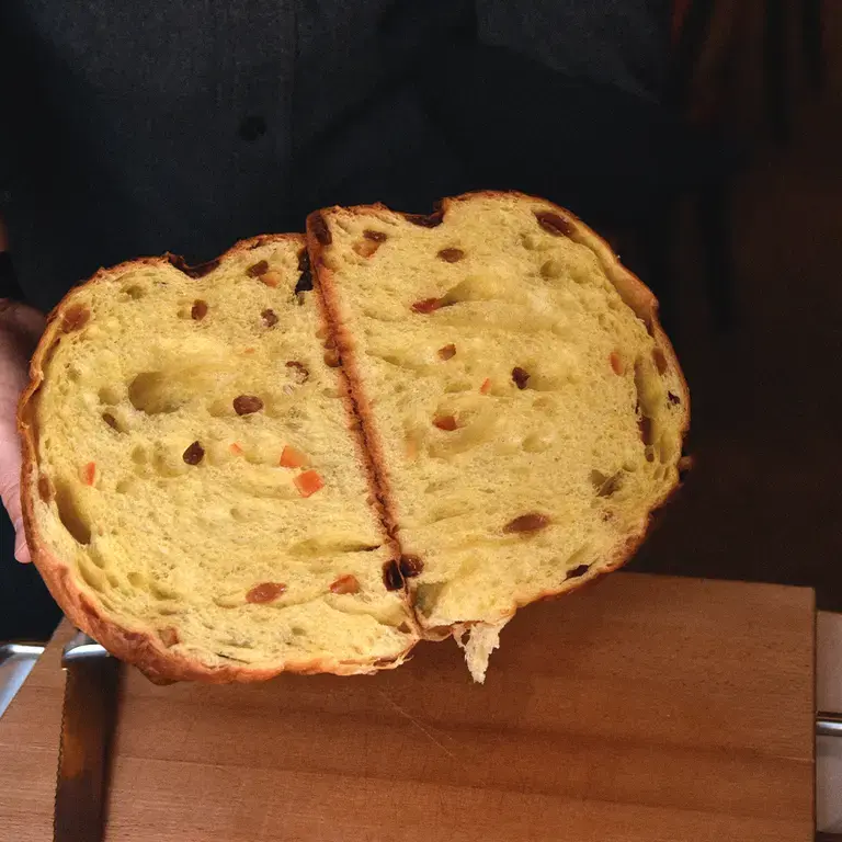 Panettone tagliato - Cracco