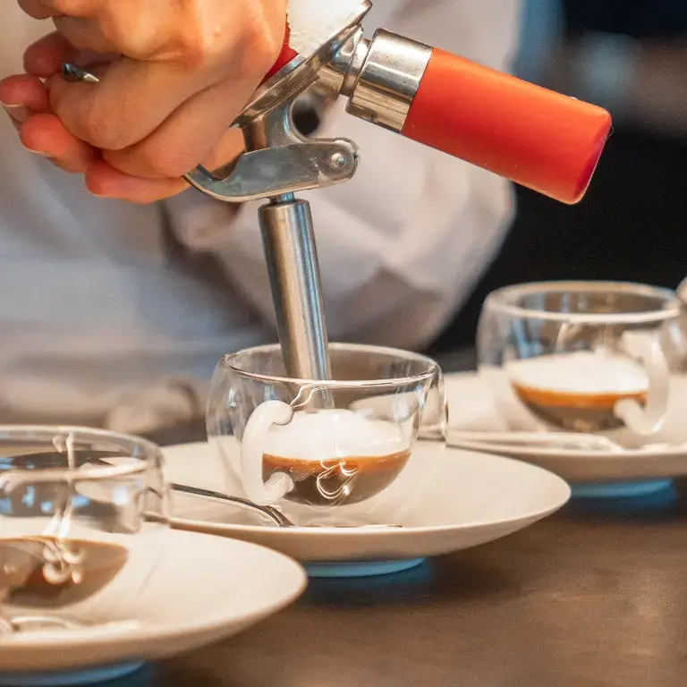 Il Cappuccino salato del Teatro del Gusto di Arnolfo