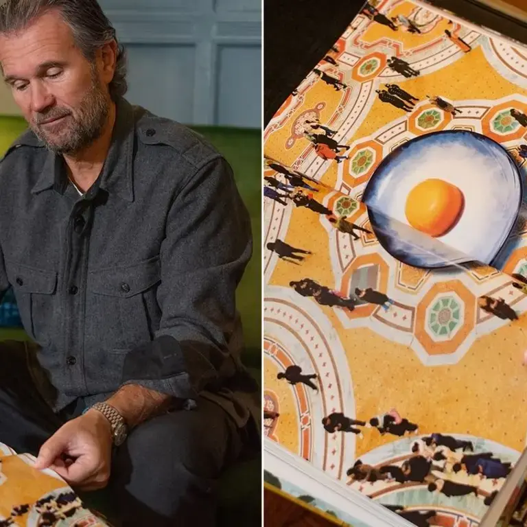 Uovo gigante in Galleria - Cracco in Galleria